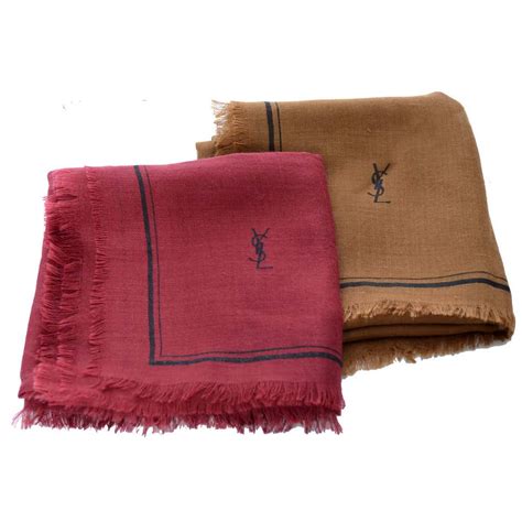 ysl scarf wool|More.